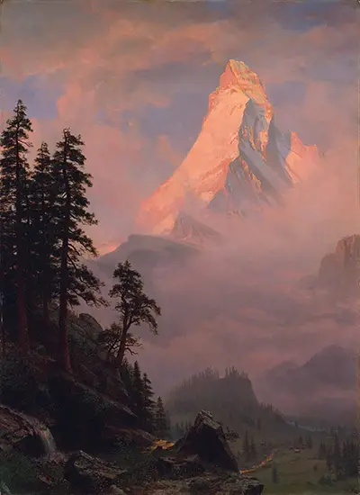 Sunrise on the Matterhorn Albert Bierstadt